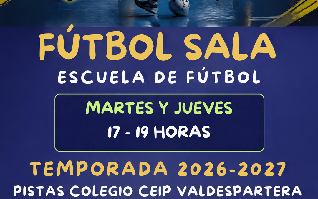 ESCUELA DE FÚTBOL SALA